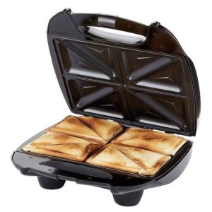 Russell Hobbs 4 Portion Sandwich Toaster | Black | 24550