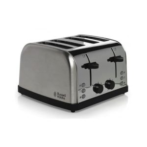 Russell Hobbs Futura | 4 Slice Toaster | Stainless Steel | 18790