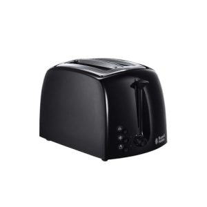 Russell Hobbs Textures | 2 Slice Toaster | Black | 21641