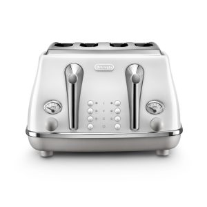 DeLonghi Icona Capitals | 4 Slice Toaster | White | CTOC4003.W