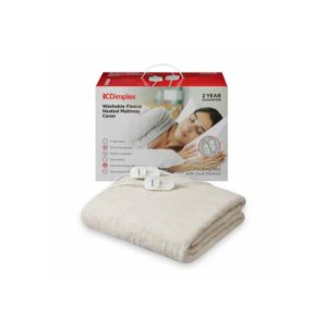 Dimplex King Size | Dual Control Washable Fleece Heated Electric Underblanket | DMC3003