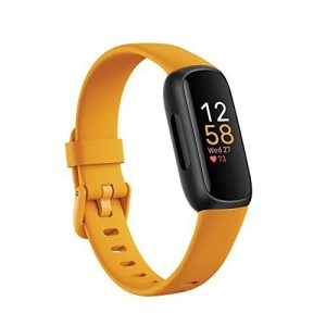 Fitbit Inspire 3 SmartWatch | Black & Morning Glow | 79-FB424BKYW