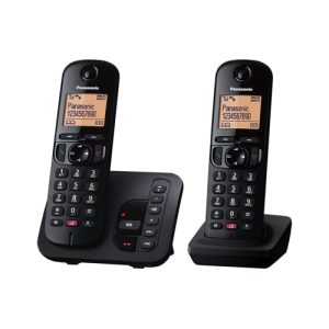Panasonic Twin Digital Cordless Phone with Answering Machine | KX-TGC262