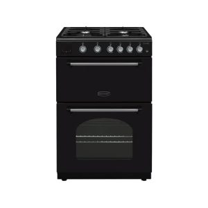 Rangemaster Classic 60cm Gas Cooker | Black | CLA60NGFBL/C