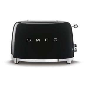 Smeg Retro Style | 2 Slice Toaster | Black | TSF01BLUK