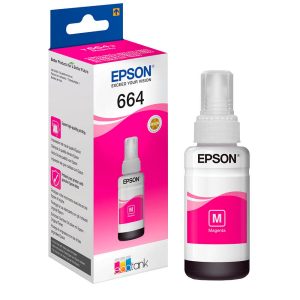 Epson 664 Ecotank Ink Refill Bottle Magenta | C13T664340