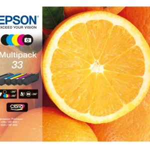 Epson 33 Orange Ink Cartridges Multipack | C13T33374010