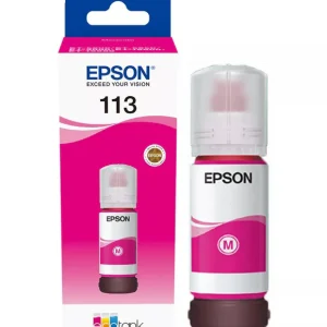 Epson 113 Ecotank Ink Refill Bottle Magenta | C13T06B340