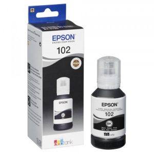 Epson 102 Ecotank Ink Refill Bottle Black | C13T03R140