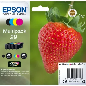 Epson 29 Strawberry Ink Cartridges Multipack | C13T29864012