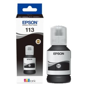 Epson 113 EcoTank Ink Refill Bottle Black | C13T06B140