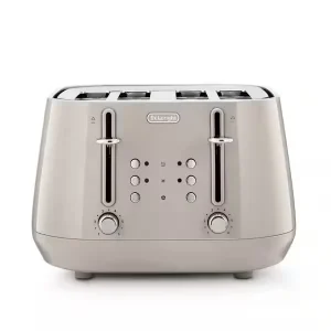 DeLonghi Eclettica | 4 Slice Toaster | Beige | CTY4003.BG