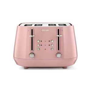 DeLonghi Eclettica | 4 Slice Toaster | Pink | CTY4003.PK