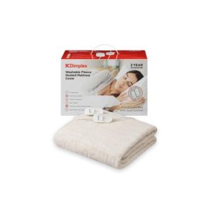 Dimplex Double Size | Dual Control | Washable Fleece Heated Mattress Cover | DMC3002