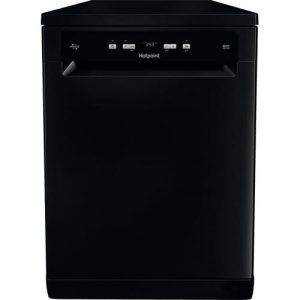 Hotpoint | 14 Place Freestanding Dishwasher | Black | HFC3C26WCBUK