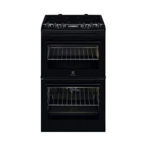 Electrolux 55cm Freestanding Cooker with Ceramic Hob | Black | LKR555100B