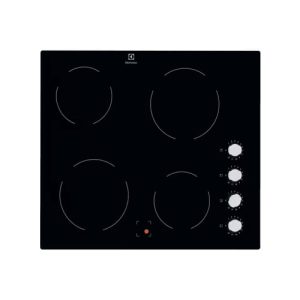 Electrolux 60cm 4 Zone Ceramic Hob | EHF6140ISK