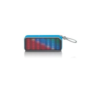 Lenco Bluetooth Stereo Speaker With Party Lights | Blue | BT-191BU