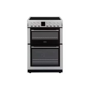 Belling 60cm Electric Double Oven Cooker with Ceramic Hob | BFSE62MFIX