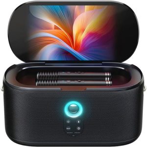 Ikarao Premium Portable Wireless Smart Karaoke Machine 300W with Lyrics Screen 10.1” HD Screen | SHELLS1