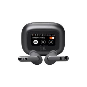 JBL Live Beam 3 True Wireless Noise Cancelling Earbuds | Black | JBLLIVEBEAM3BLK