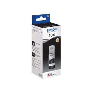 Epson 104 EcoTank Refill Ink Bottle | Black | C13T00P140