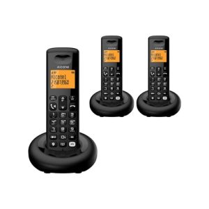 Alcatel E260S Voice Trio with Answering Machine | Black | ATL1427349