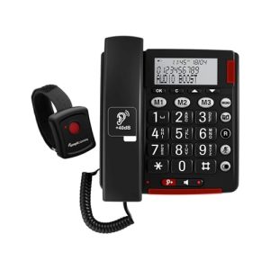 Amplicomms BigTel 50 Alarm Plus | Black | ATL1424102