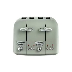 DeLonghi Argento Flora | 4 Slice Toaster | Green | CT04.GR