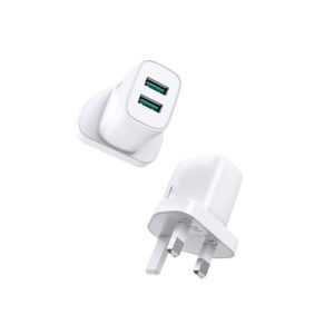 Joyroom Dual USB Fast Phone Charger Plug | HL-TCN04