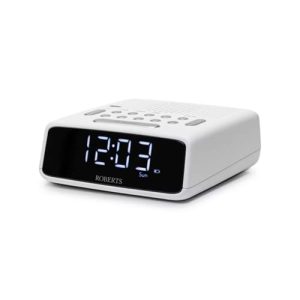 Roberts Ortus FM Radio with Alarm Clock | White | ORTUSFMW