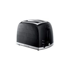 Russell Hobbs Honeycomb | 2 Slice Toaster | Black | 26061