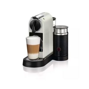 DeLonghi Nespresso Citiz Coffee Machine with Milk | White | EN267.WAE