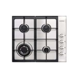 Nordmende 60cm 4 Burner Gas Hob | Stainless Steel | HGX603IX