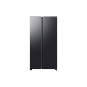 Samsung Series 6 | SpaceMax Bespoke AI American Style Fridge Freezer | Black Doi | RS70F65QEFEU