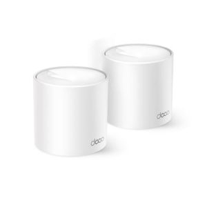 TP-Link Deco AX1500 Whole Home Mesh Wi-Fi 6 System | 2 Pack | DECO-X10-2PACK