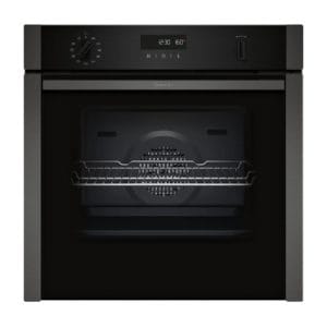 Neff N50 | 71L Built-In Electric Single Oven | Graphite Grey | B6ACH7AG7B