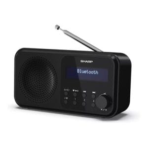 Sharp Tokyo FM Portable Digital Radio | Black | SDR-P420B