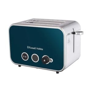 Russell Hobbs Distinctions 2 Slice Toaster | Ocean Blue | 26431