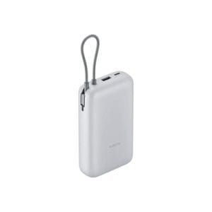 Xiaomi 20000mAh PowerBank with Integrated Cable | Light Grey