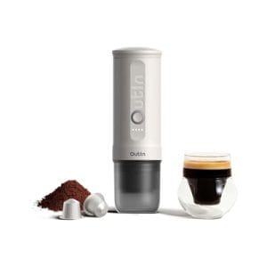 OutIn Nano Portable Electric Espresso Coffee Machine | Pearl White